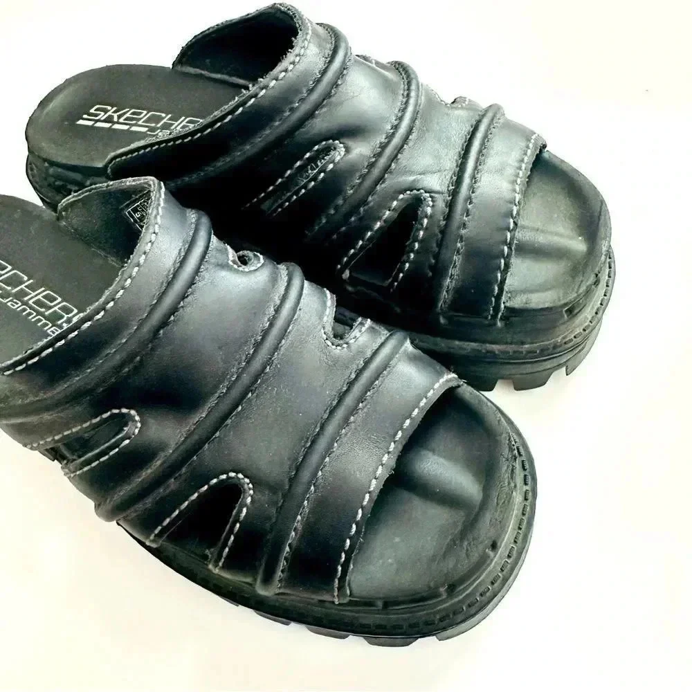 Vintage Y2K Sketchers Jammer Platform Sandals